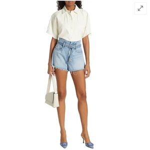 Derek Lam Io Crosby Denim Shorts